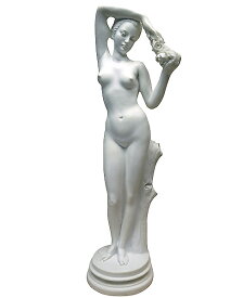 魅惑の ヴィーナス(ビーナス) 裸婦 アンティーク大理石風 彫像 アート美術品 書斎 プレゼント 贈り物/ Alluring Venus Bonded Marble Statue(輸入品）