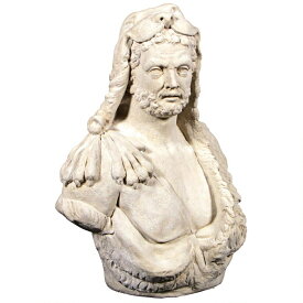 ネメアーの獅子を被った、ヘラクレス 偉大な古代ギリシャ神話の英雄 胸像彫刻、装飾置物 彫像/ トロイア ペルセウスの子孫(輸入品）