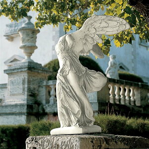 ルーヴル美術館 サモトラケのニケ屋内外装飾彫像 彫刻オブジェ 庭園ガーデン装飾品 ホームデコ 新店舗 プレゼント 贈り物（輸入品