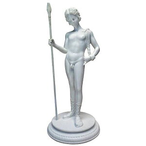ÑMV L̐_ fBIj[\X  / Dionysus Greek God of Fertility Bonded Marble Resin Statue, White(Ai