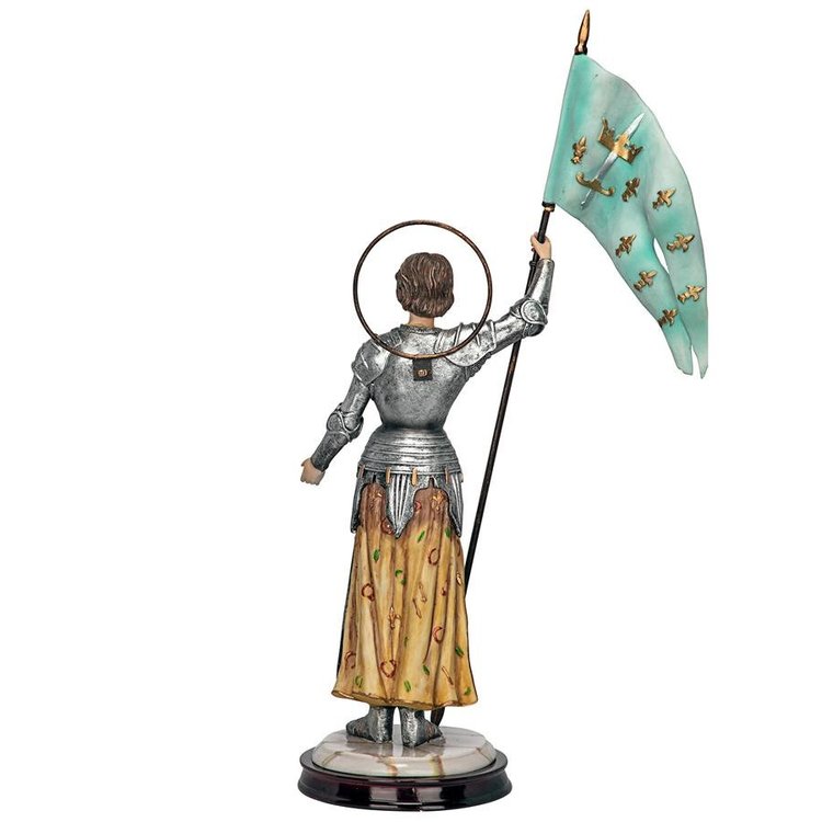 楽天市場】聖ジャンヌ・ダルク彫像 彫刻 オルレアンの聖女/ 百年戦争