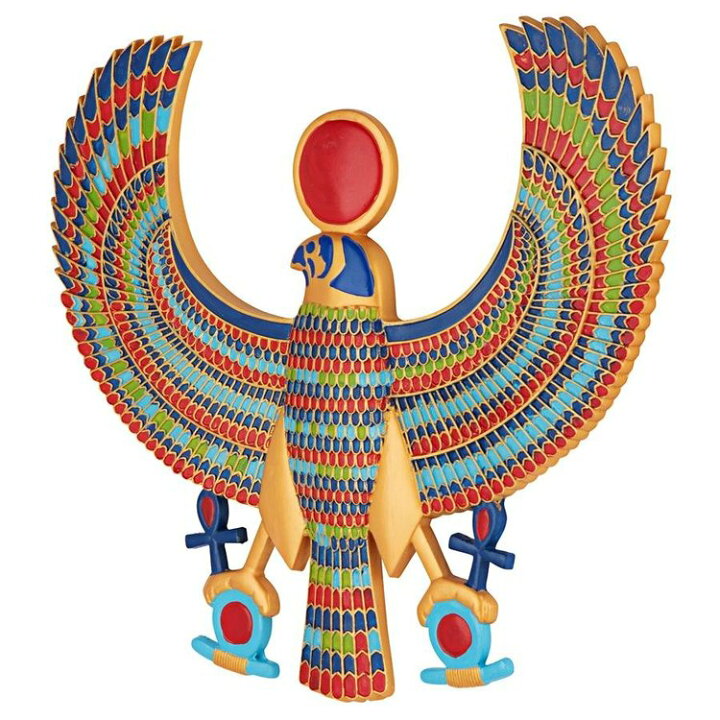 楽天市場 古代エジプト 天空と太陽の神鳥 ホルス 壁掛け彫像 彫刻 天空の神 復活を象徴 ピラミッド ナイル川 スフィンクス プレゼント贈り物 輸入品 浪漫堂ショップ