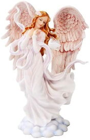 ファイン・ポリレジン製 聖天使 熾天使 セラフィム・エンジェル 彫像 彫刻/記念品 プレゼント 贈り物（輸入品