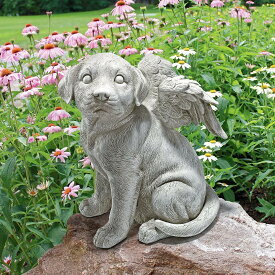 愛する友人 メモリアルペット 犬の天使 彫像 彫刻 置物/ペットのお墓 墓標 記念碑 記録 獣医 ペットショップ 贈り物プレゼント（輸入品）