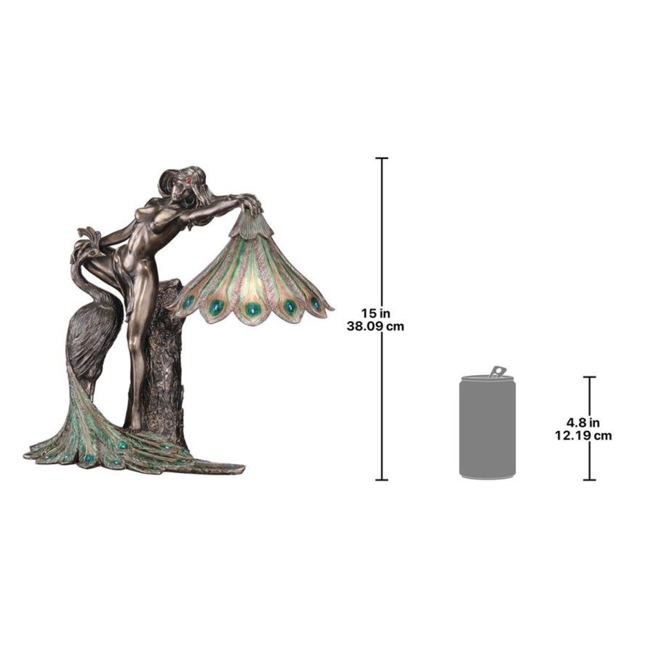 楽天市場孔雀の女神ランプ アールヌーボー彫刻 彫像/ フィリップ