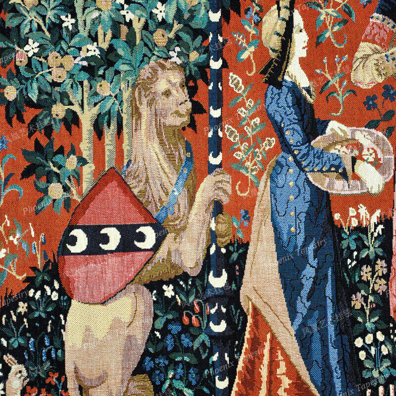 楽天市場】「臭覚」貴婦人とユニコーン（一角獣）の中世アート