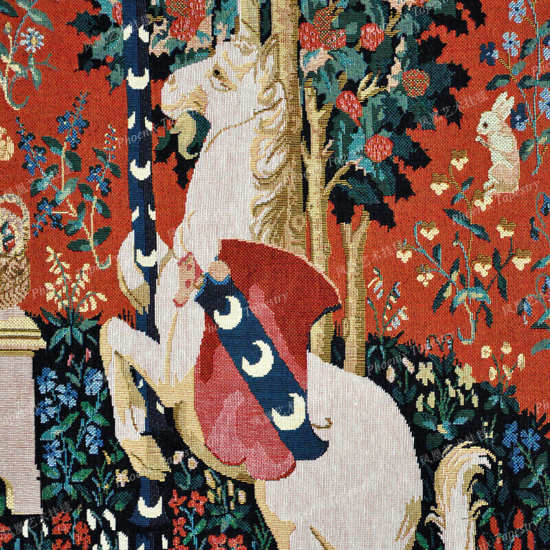 楽天市場】「臭覚」貴婦人とユニコーン（一角獣）の中世アート
