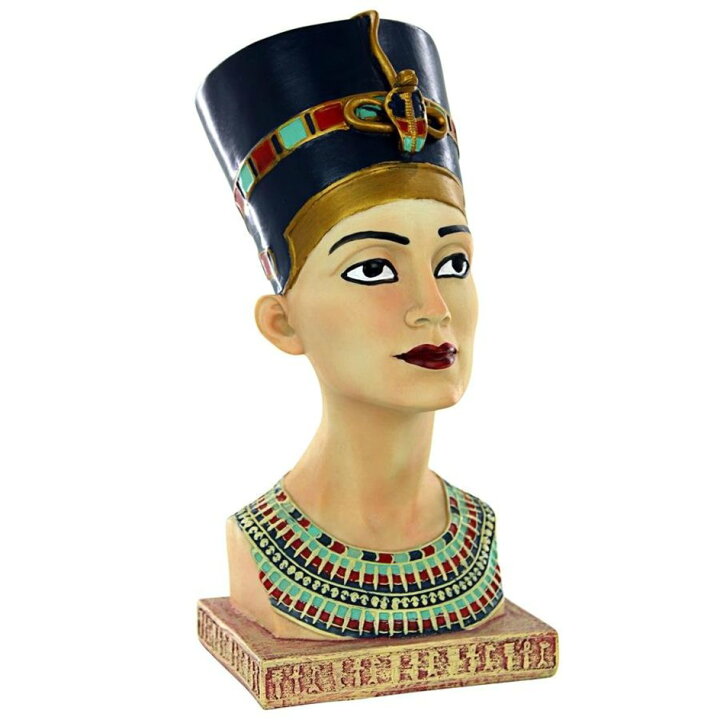 楽天市場】古代エジプト ネフェルティティ女王 胸像彫刻 彫像 