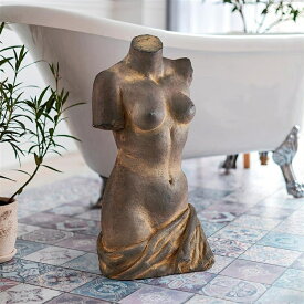 ミロのヴィーナス（アフロディーテ）像のトルソー彫像 彫刻：古代ギリシャ 庭園彫刻 インテリア置物（輸入品