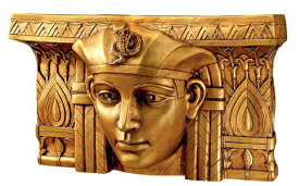 ファラオ・ラムセスI世 エジプト 統治者 壁彫刻 彫像/ Design Toscano Pharaoh Rameses I Egyptian Ruler Wall Sculpture（輸入品）