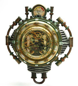 Fizziwigs` X`[pN RNVǊ|v / YƊv h JtF pu Xg LOi v[g 蕨 Colonel J. Fizziwigs Steampunk Collection Wall Clock(Ai