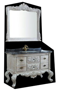 10/31まで最大20%お値引き!条件は要問い合わせ!~クラシック調洗面化粧台(鏡付)(幅:1200mm) KS-CD-115日本人スタッフが検品・メンテナンスを行います!