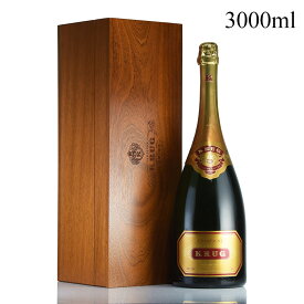 クリュッグ グランド キュヴェ NV ジェロボアム 3000ml グランドキュヴェ Krug Grande Cuvee フランス シャンパン シャンパーニュ 新入荷[のこり1本]