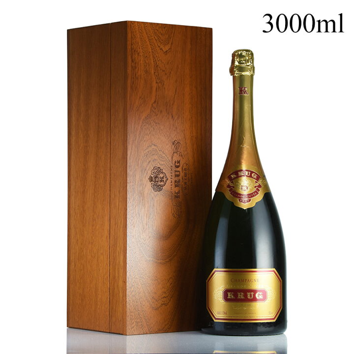 楽天市場】クリュッグ グランド キュヴェ NV ジェロボアム 3000ml  