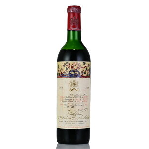 Vg[ [g [gVg 1968 LbvV[s xs X`Ch Chateau Mouton Rothschild tX {h[ ԃC