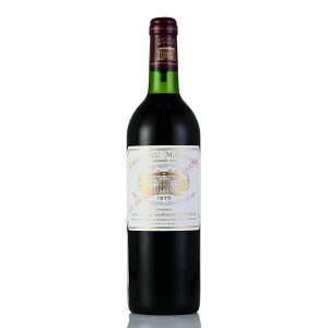 �V���g�[ �}���S�[ 1975 Chateau Margaux �t�����X �{���h�[ �ԃ��C��