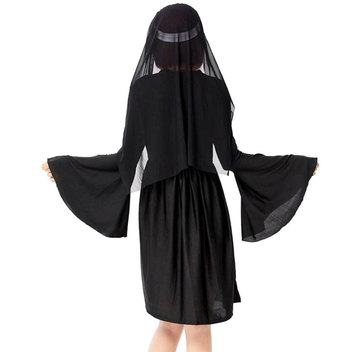 楽天市場 メール便送料無料 ハロウィン 修道服 修道女 マザー 教会 シスター 教会 修道院 修道女 コスプレ 衣装 ハロウィン レディース 女性用 コスチューム ハロウィン 学園祭 文化祭 コスプレ衣装 舞台 イベント 浪漫樹