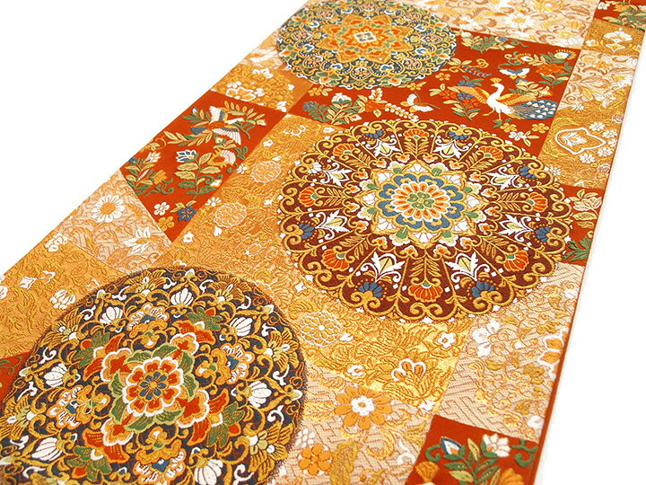 楽天市場】袋帯 ふくろ帯 京都 西陣 京藝 1893 織舎壱條路 正絹 新品  