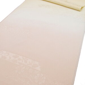 帯揚げ 帯上げ 帯あげ フォーマル 正絹 絹100% 単品 丹後ちりめん 縮緬 ベージュ 黄色 ぼかし 花 横段 綸子 地紋 着物 訪問着 付下げ 色無地 結婚式 七五三 お宮参り 和装小物 袷 単衣 おしゃれ