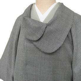 【レンタル】 着物 貸衣装 防寒コート 和装コート 羊毛100％ 当店オリジナル 日本製 レディース 千鳥格子 カジュアル 品番383601 白 黒 co0168s