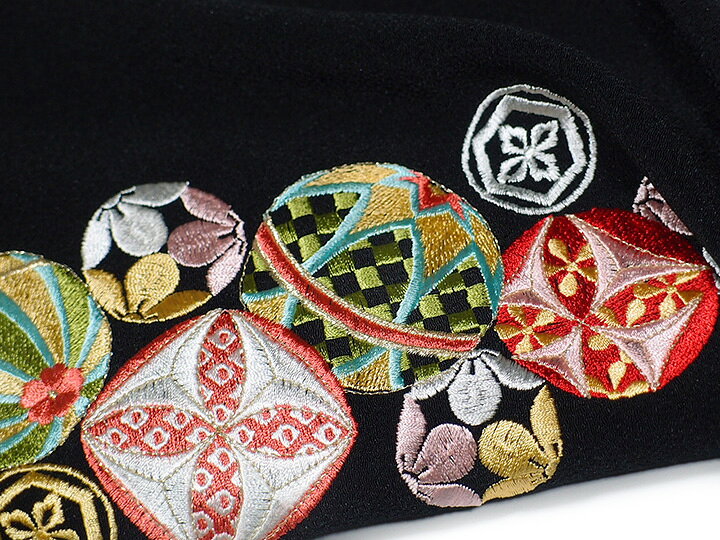 楽天市場】帯揚げ 刺繍 帯揚 振袖 成人式 毬 花 古典柄 ちりめん 