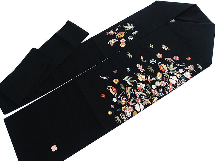 楽天市場】名古屋帯 十日町友禅 秀美 仕立て上がり 正絹 宝尽くし  