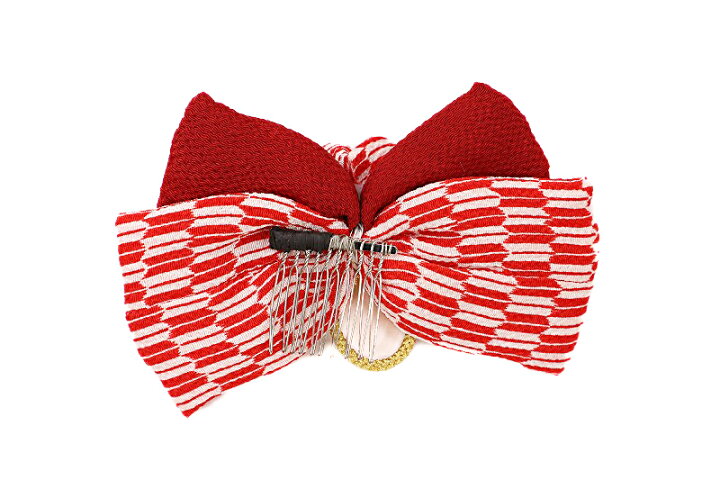 楽天市場 髪飾り 成人式 振袖 浴衣 卒業式 袴 結婚式 リボン 矢羽 赤 白 花 和 洋 かんざし 手作り 簪 つまみ細工 ちりめんフォーマル 花飾り 玉飾り ブライダル W 48 304 5 赤 白 O790 Si ロマン着物みやがわ