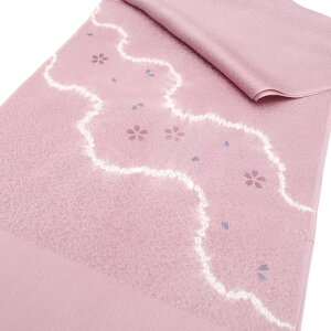 帯揚げ 帯上げ 帯あげ フォーマル 成人式 振袖 着物 正絹 絞り しぼり 桜 さくら 道長取り 紫色 訪問着 付下げ 色無地 単品 結婚式 パーティ お呼ばれ ママ振り 袴 卒業式 七五三 お宮参り 和