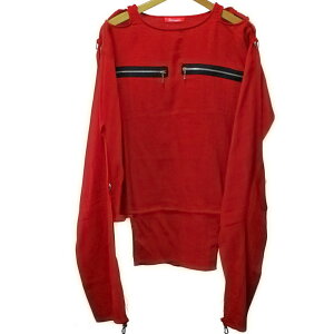 ROMANTIC NEUROSIS Muslin Top ZIP ���X���� W �K�[�[�V���c RED�y�p���N�z�yPUNK�z�y���}���`�b�N�m�C���[�[�y�V�s��X�z