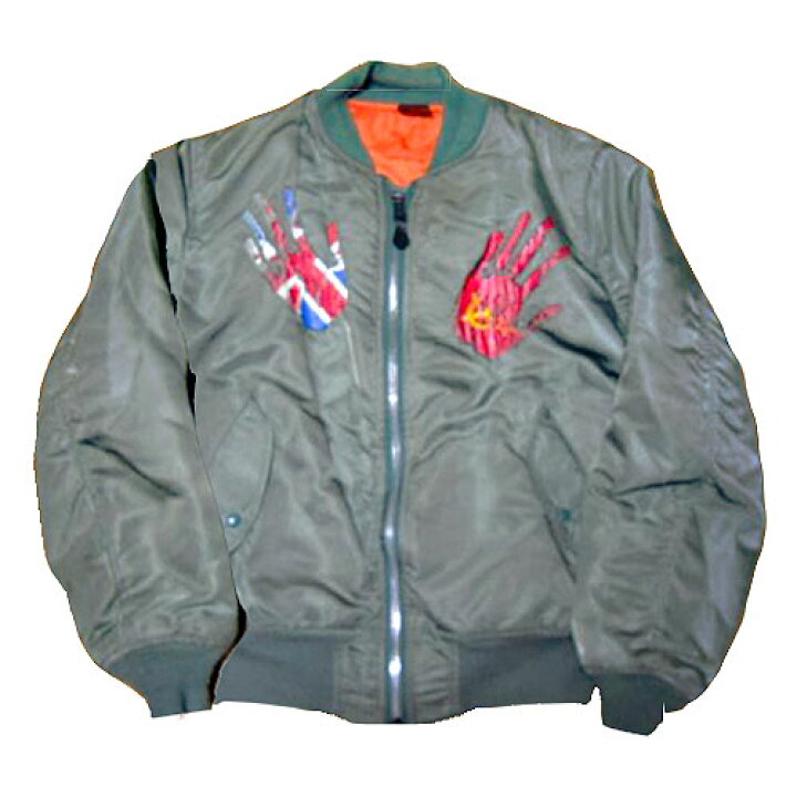 楽天市場】Worlds end MA-1 Bomber Jacket ワールズエンド ハンド 
