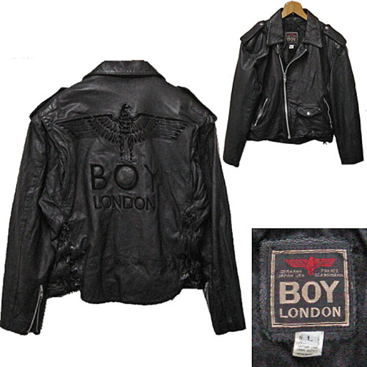 楽天市場】BOY LONDON VINTAGE ボーイロンドン レザージャケット 