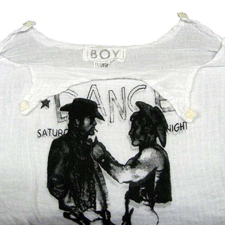 楽天市場】BOY（BOY LONDON）VINTAGE GAY COWBOYS Muslin SHIRT ボーイ 