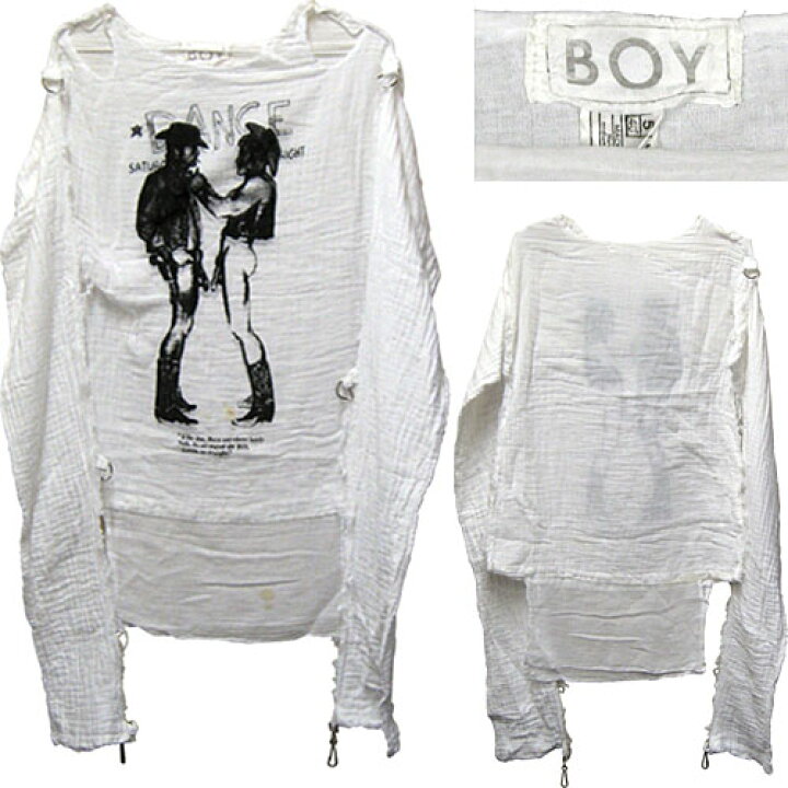 楽天市場】BOY（BOY LONDON）VINTAGE GAY COWBOYS Muslin SHIRT ボーイ 