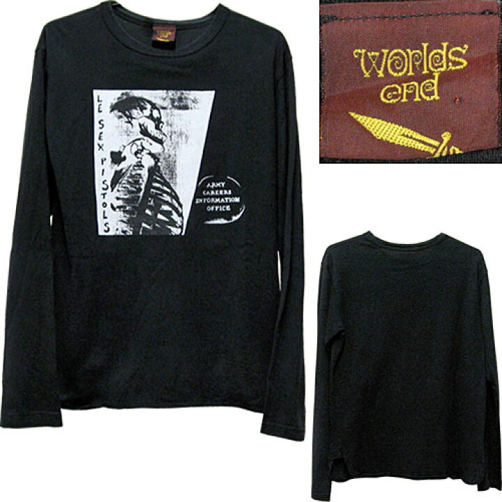 楽天市場】Worlds end LE sex pistols LongSleeve T-shirt ワールズ 