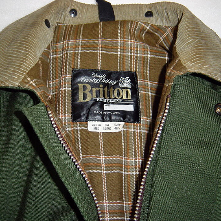 楽天市場】BELSTAFF Britton 70s VINTAGE Gore-Tex Jacket 英国製 