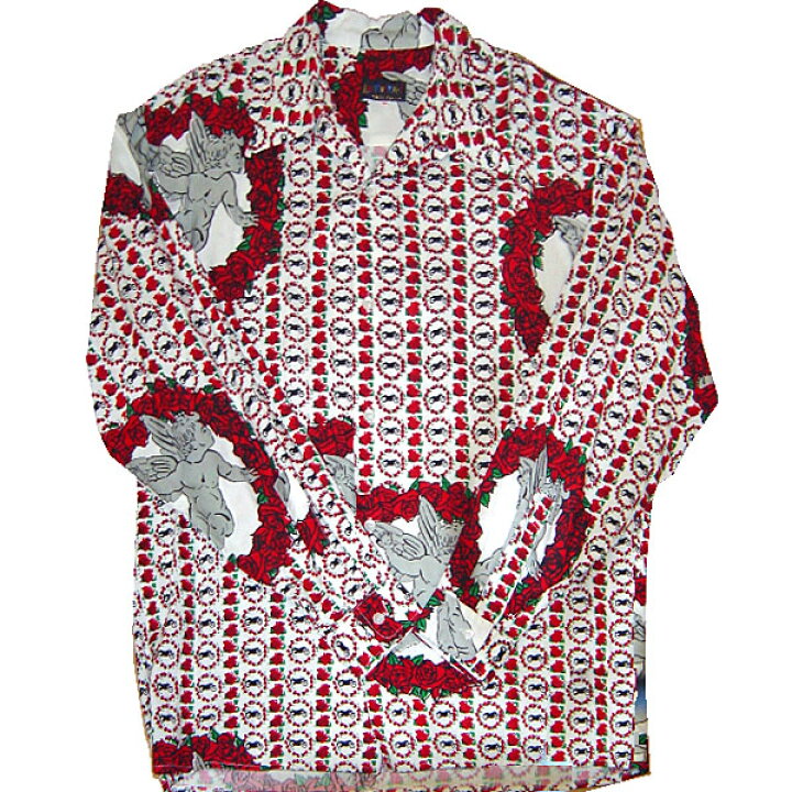 楽天市場】JOHNSONS LA ROCKA! 80s VINTAGE Shirt ラロッカ 赤薔薇 