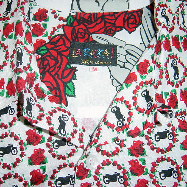 楽天市場】JOHNSONS LA ROCKA! 80s VINTAGE Shirt ラロッカ 赤薔薇 