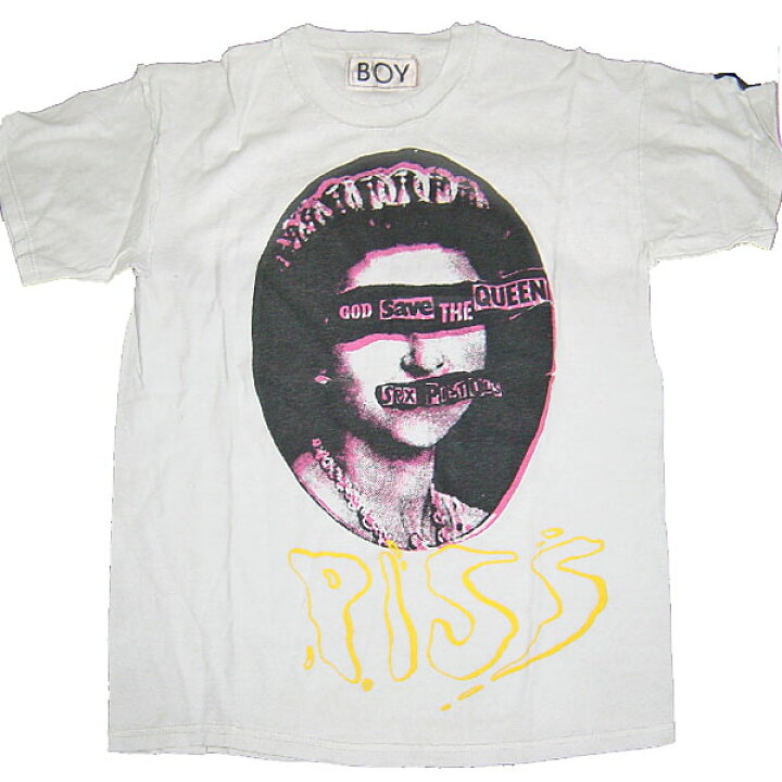 楽天市場】VINTAGE 80s BOY SEDITIONARIES God Save The Queen T-Shirt 