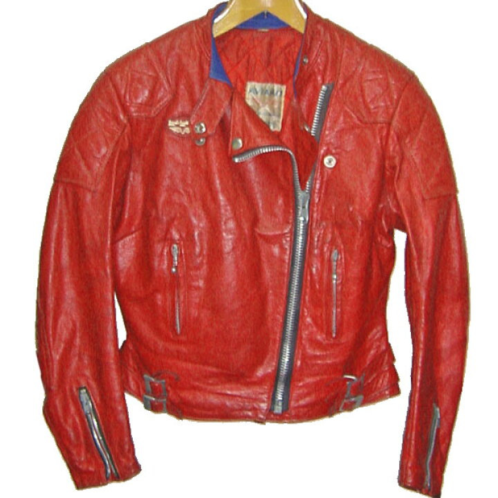 楽天市場】LEWIS LEATHERS GT Monza 70s VINTAGE LEATHER JACKET RED 