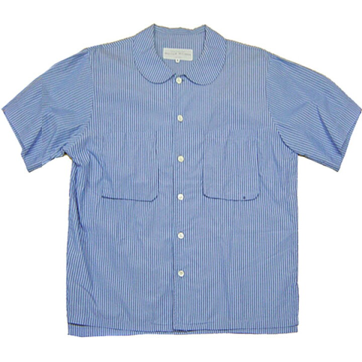 楽天市場】Malcolm Mclaren Peter Pan collar Shirt マルコム  