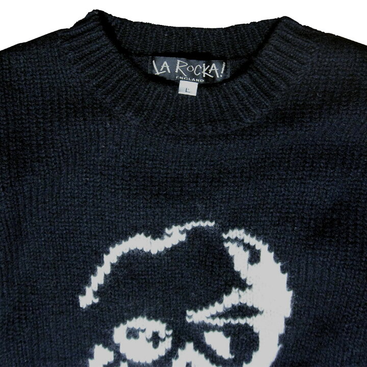 楽天市場】JOHNSONS LA ROCKA! VINTAGE SKULL Shetland Wool JUMPER 