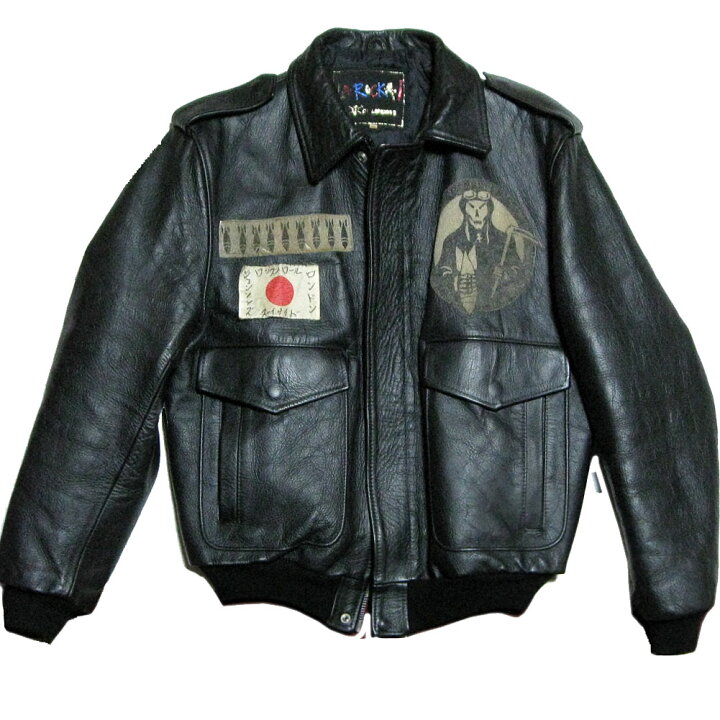 楽天市場】JOHNSONS LA ROCKA! VINTAGE Flying Jacket JIVE PILOT 