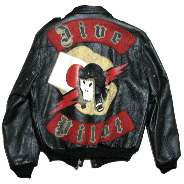 楽天市場】JOHNSONS LA ROCKA! VINTAGE Flying Jacket JIVE PILOT 