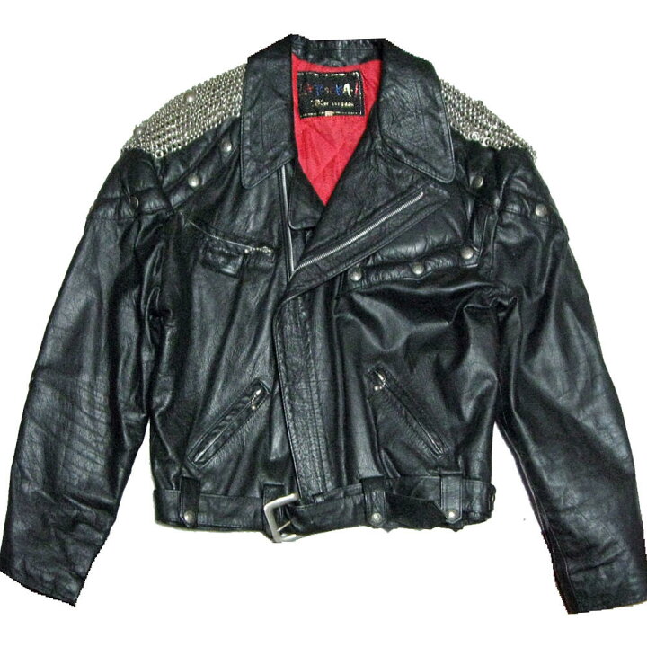 楽天市場】JOHNSONS LA ROCKA! VINTAGE Chainmail Leather biker 