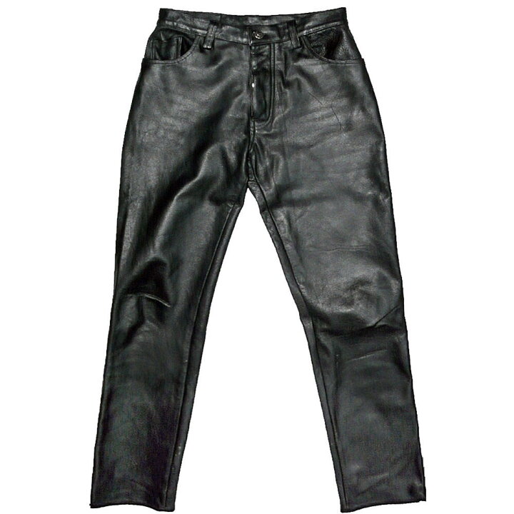 楽天市場】JOHNSONS LA ROCKA! VINTAGE Leather Jean Trousers 
