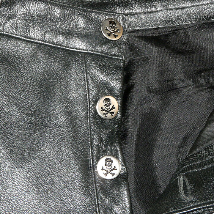 楽天市場】JOHNSONS / LA ROCKA ! VINTAGE Leather Jean Trousers 