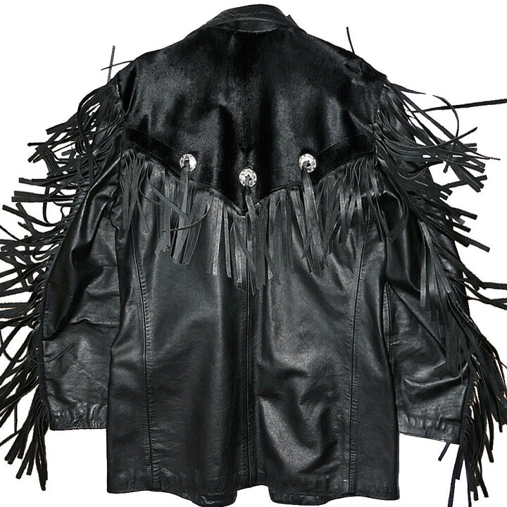 楽天市場】JOHNSONS VINTAGE MEX TEX Leather Fringe Jacket/Coat 