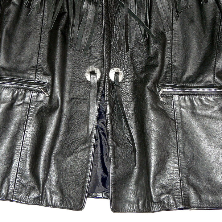 楽天市場】JOHNSONS VINTAGE MEX TEX Leather Fringe Jacket/Coat 