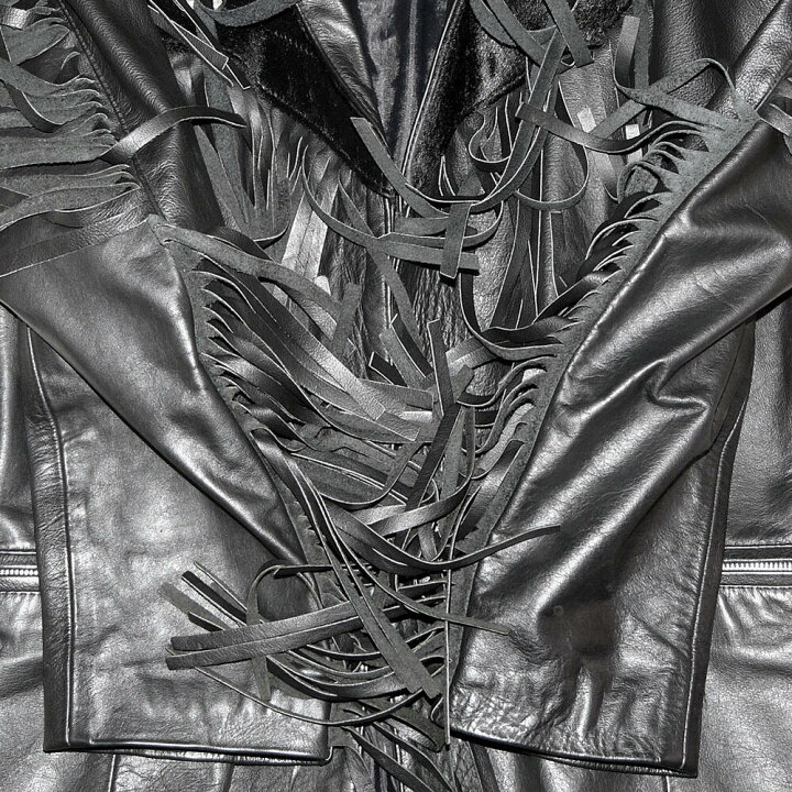楽天市場】JOHNSONS VINTAGE MEX TEX Leather Fringe Jacket/Coat 