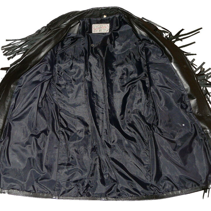 楽天市場】JOHNSONS VINTAGE MEX TEX Leather Fringe Jacket/Coat 